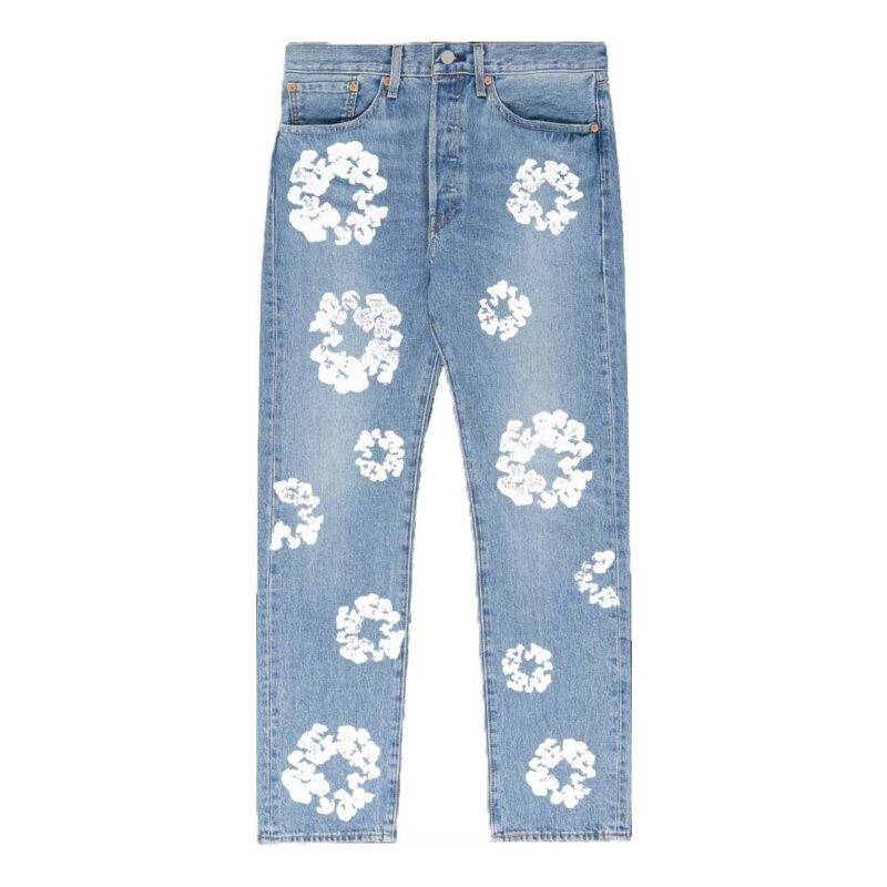 Levi's x Denim Tears The Cotton Wreath Jeans 'Light Wash'