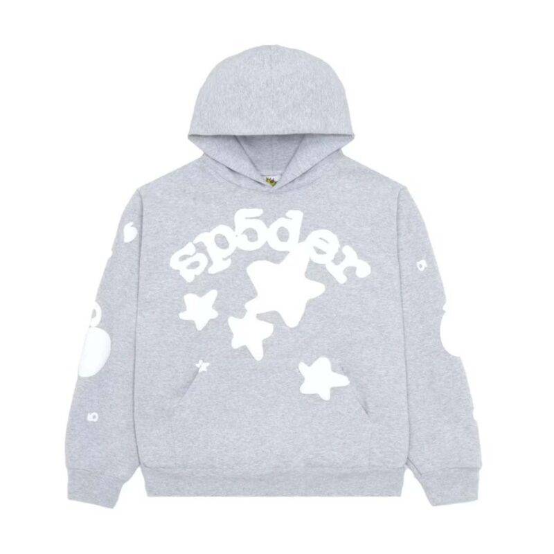 Sp5der Beluga Hoodie Heather Grey