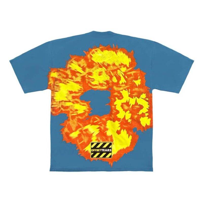 Denim Tears x Offset Set It Off #2 T-shirt Blue