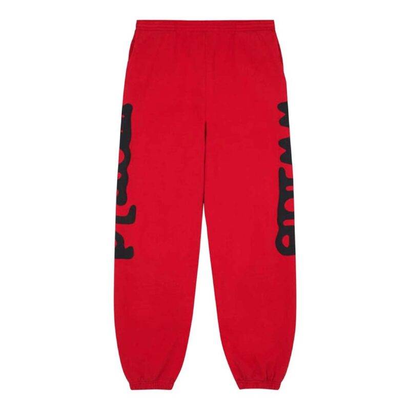 Sp5der Red Beluga Sweatpants