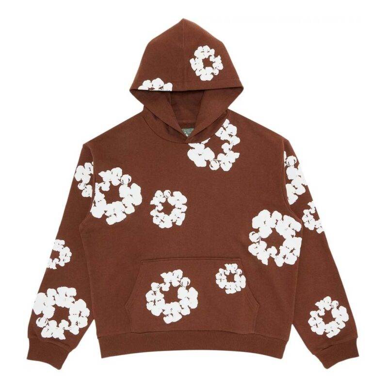 Denim Tears The Cotton Wreath Sweatshirt Brown