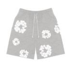 Denim Tears The Cotton Wreath Shorts 'Grey'