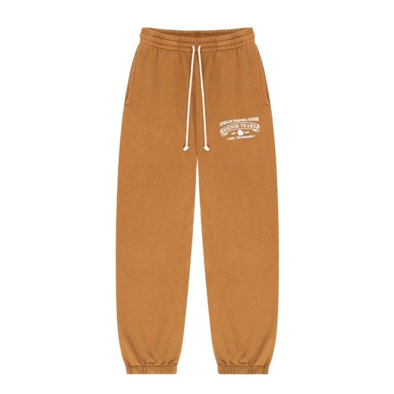 Denim Tears ADG Brown Sweatpants